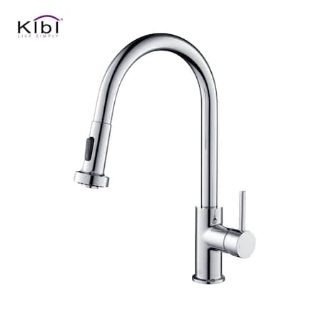 Casa Single Handle Pull Down Kitchen Sink Faucet